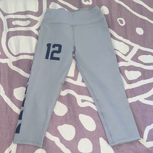 Seahawks gray leggings